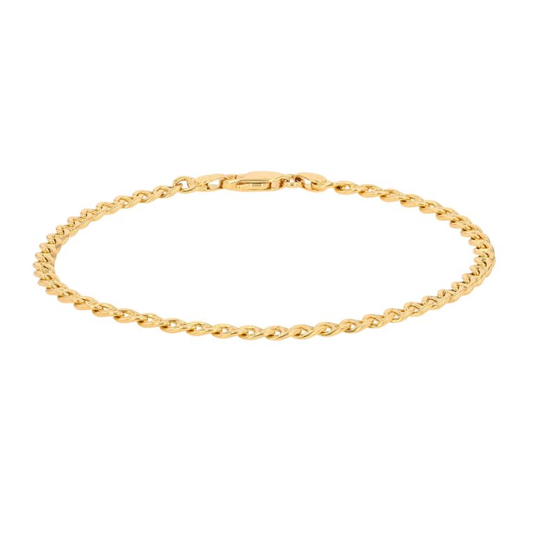 Bracelet maille marine or jaune 7.91g Comme neuf -  reconditionné disponible sur Gemme Les Bijoux